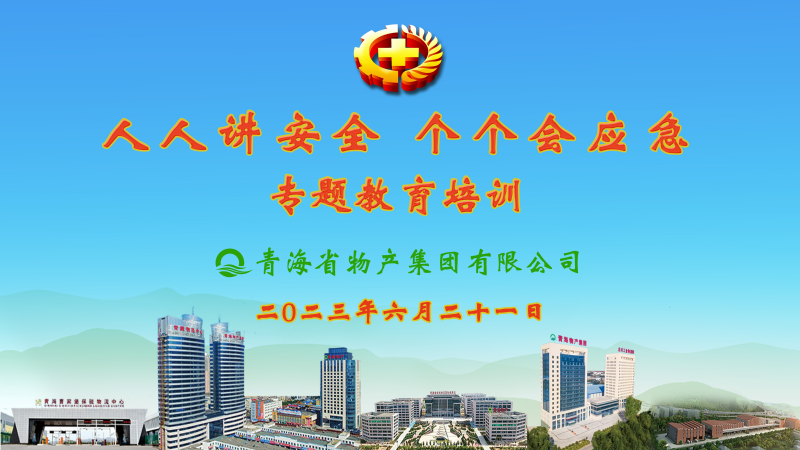 提高安全管理水平 落實(shí)全員安全責(zé)任——集團(tuán)安委會(huì)舉辦2023年“人人講安全，個(gè)個(gè)會(huì)應(yīng)急”專題教育培訓(xùn)
