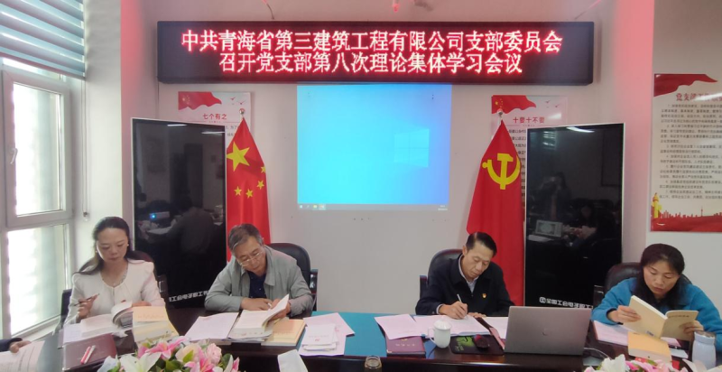 三建公司黨支部召開第八次理論集體學(xué)習(xí)會 ----集團黨委委員、紀委書記講主題教育專題黨課
